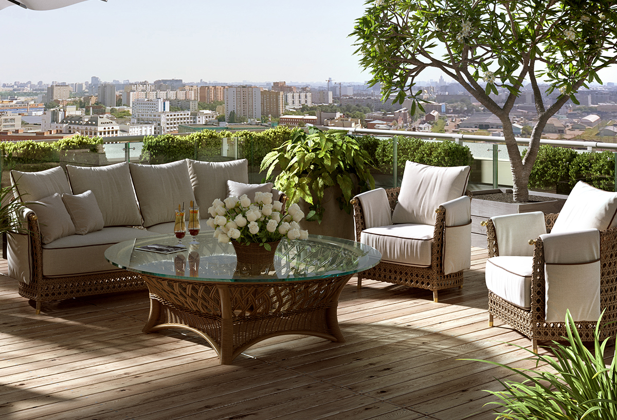 Outdoor Sofa Set